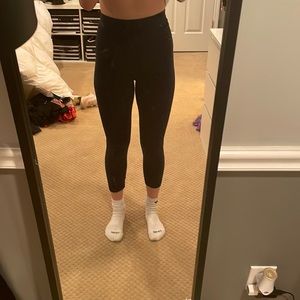 dark navy Lululemon Super high waisted capris